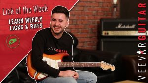 veevar guitar lick of the week