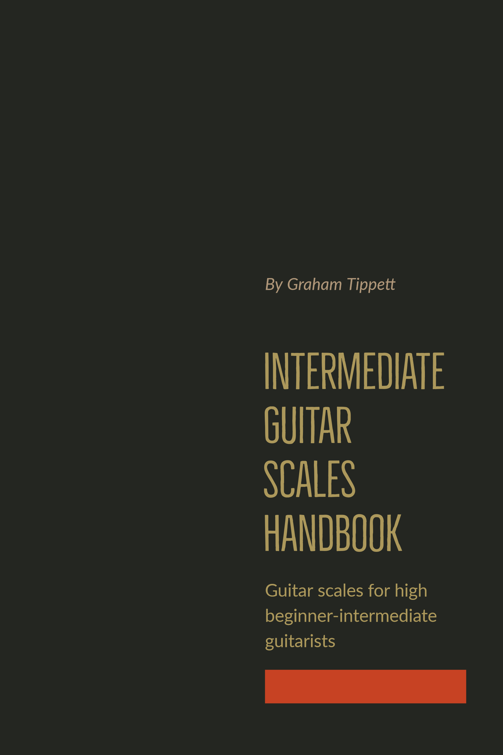 intermediate guitar scales handbook